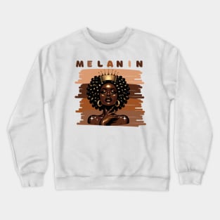 Shades Of Melanin Queen Crewneck Sweatshirt